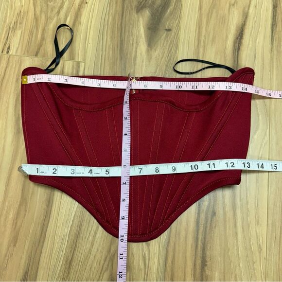 Versace Corset Top Red - Picture 7 of 15